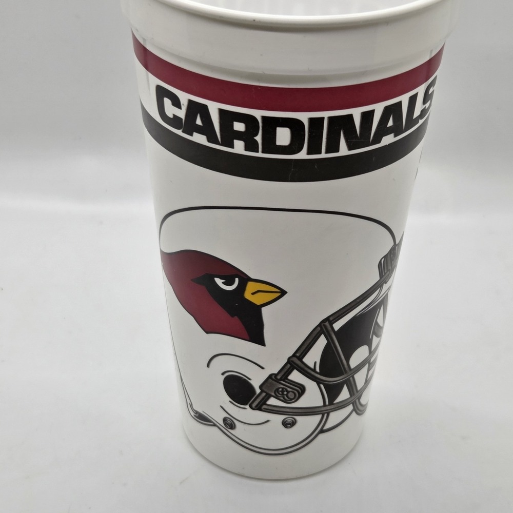 VTG NFL Cardinals Plastic Cup Sun Devil Stadium Seating Chart ICEE Coca-Cola